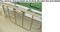 Stainless Steel Handrail Adjustable 2 Crank Ward Bed Medical Hospital Beds (ALS-M230)