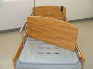 Wooden Side Board ABS Homecare Electric Hospital Beds With Central Control Brake (ALS-E510)
